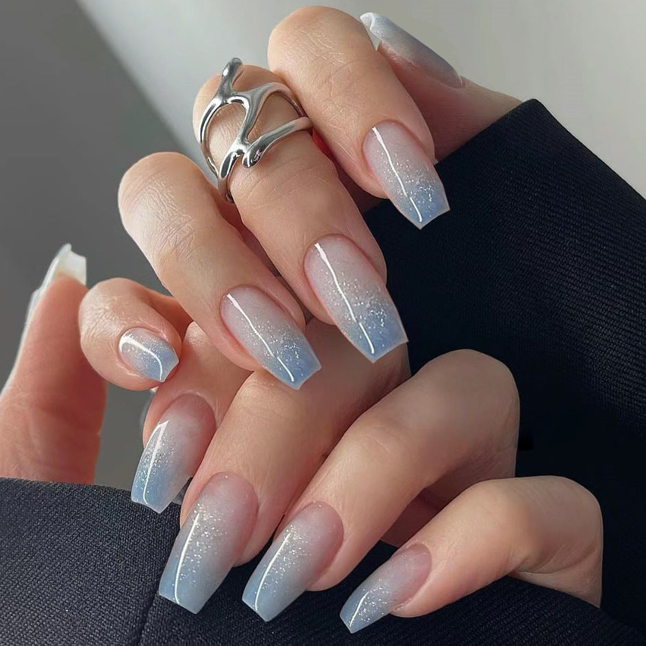 Sparkling Ombre Glitter Nails 2025