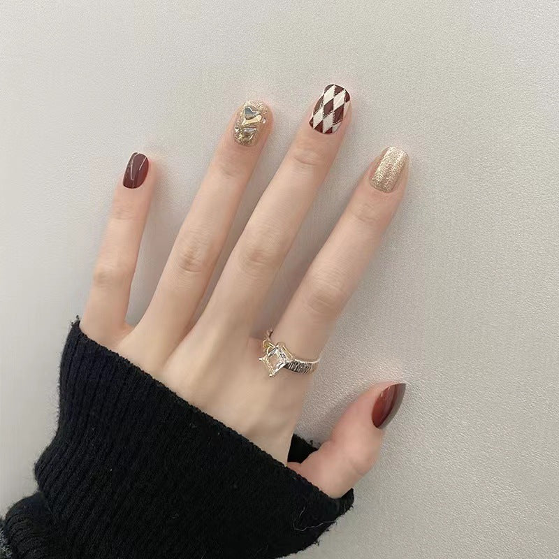 Elegant Maroon Nail Designs