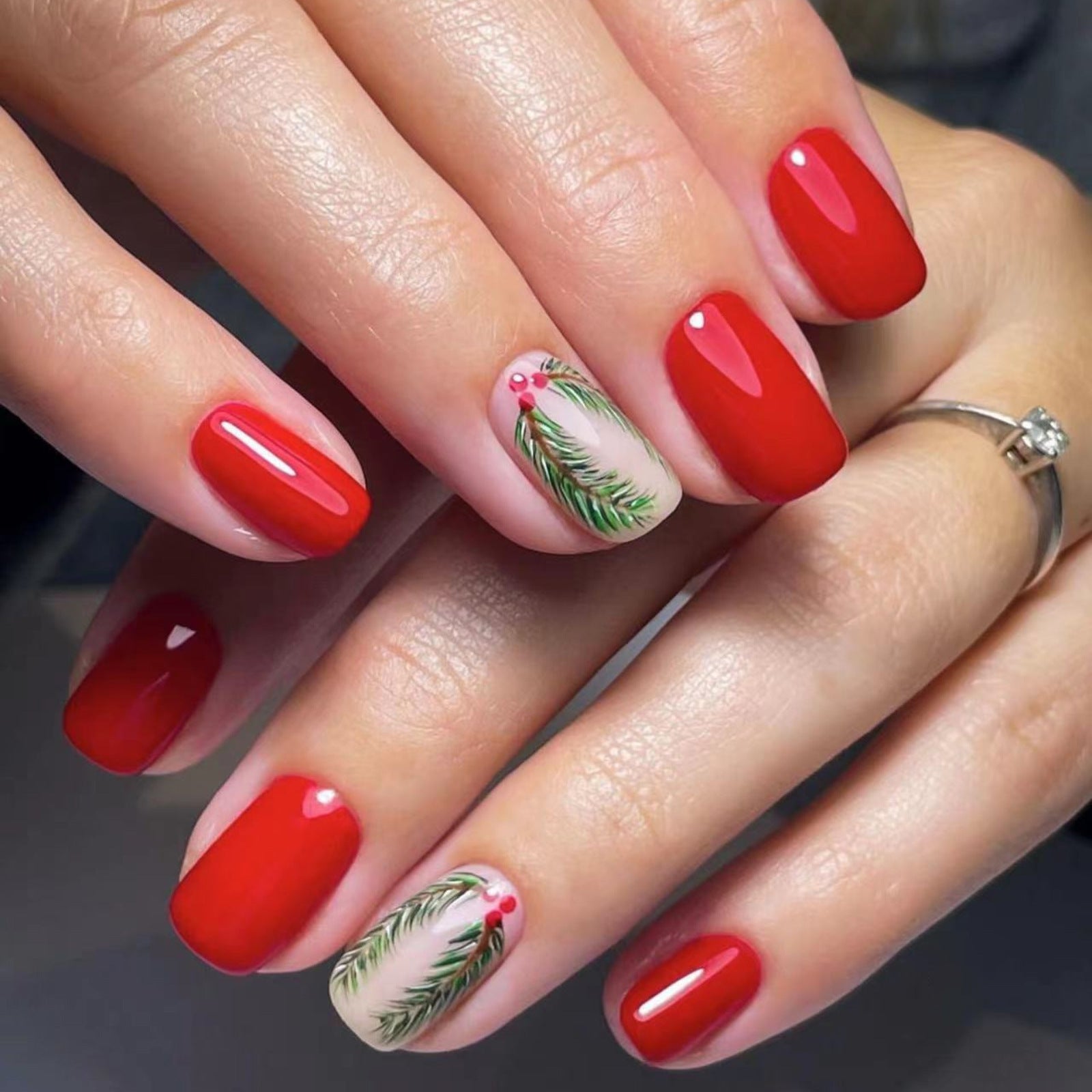 Holiday Red Nail Inspiration