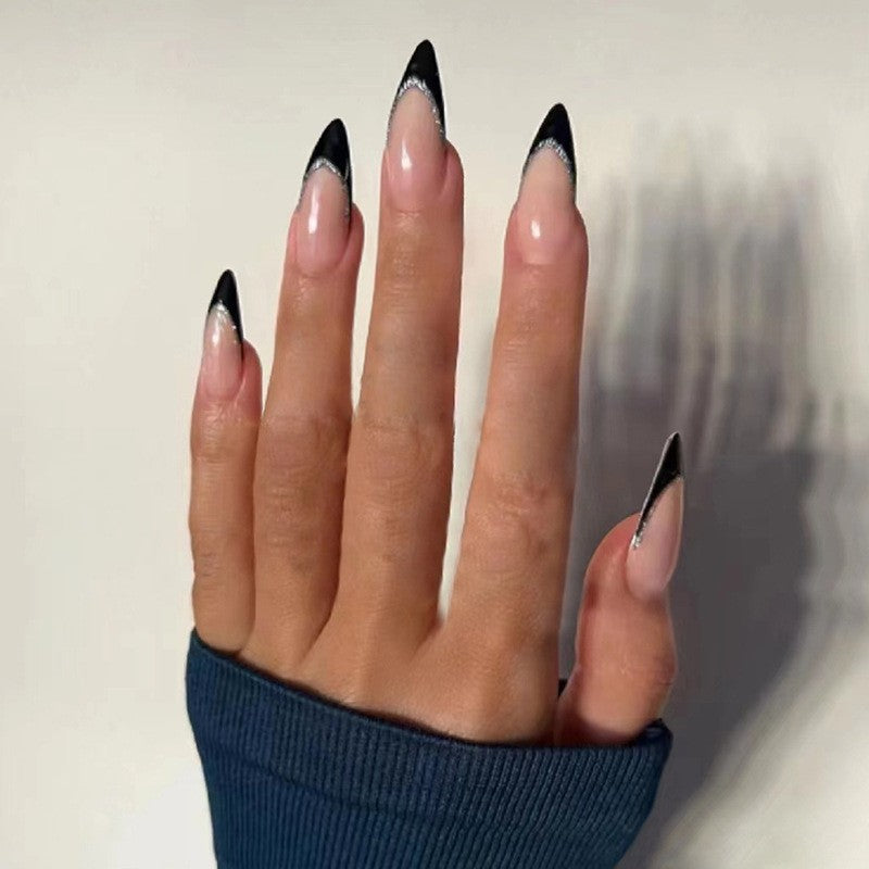 sharp almond nails