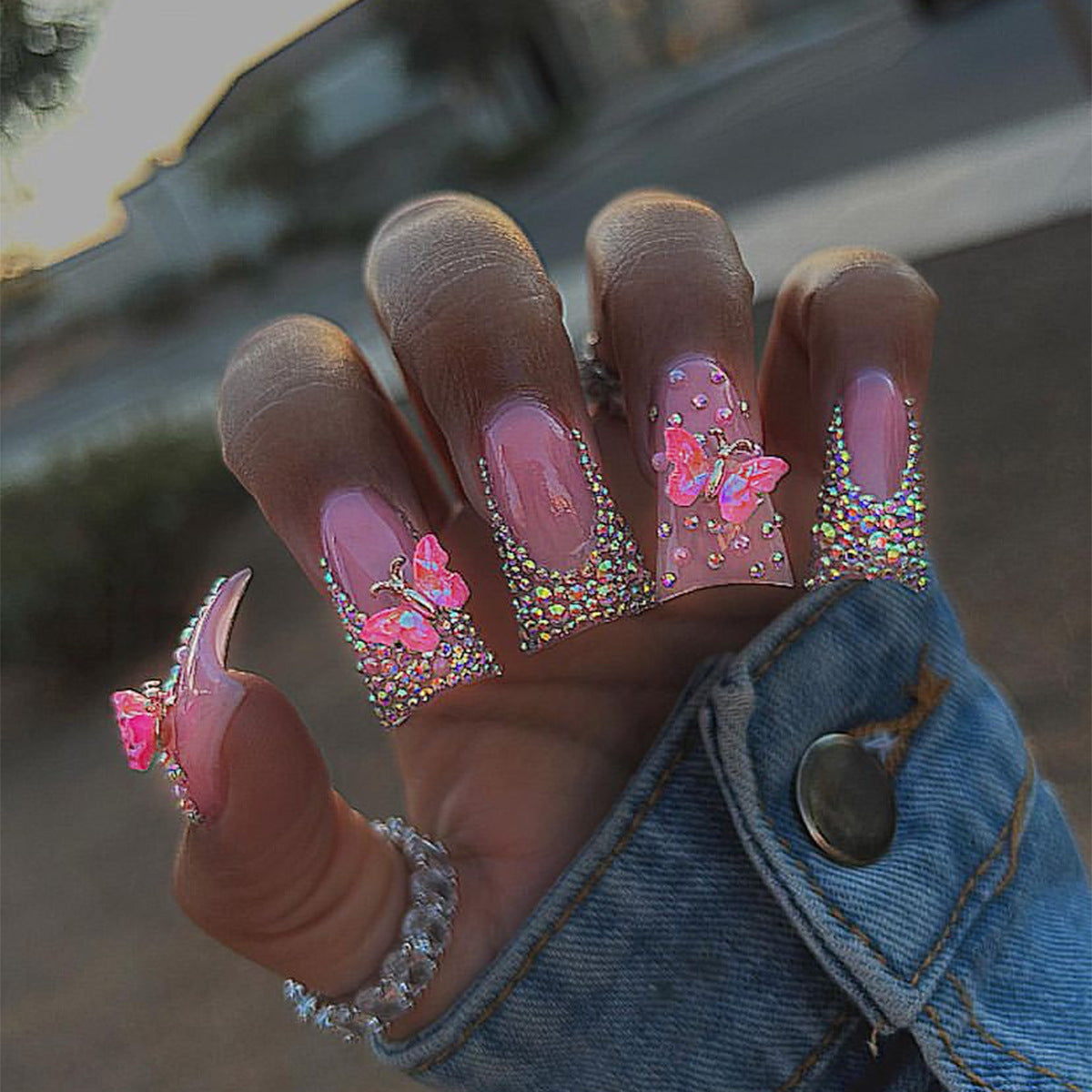 Adorable Duck Nail Designs with Sparkle