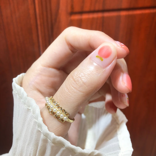 Fuzzy Peach Short Square Pink Fruit Press On Nails