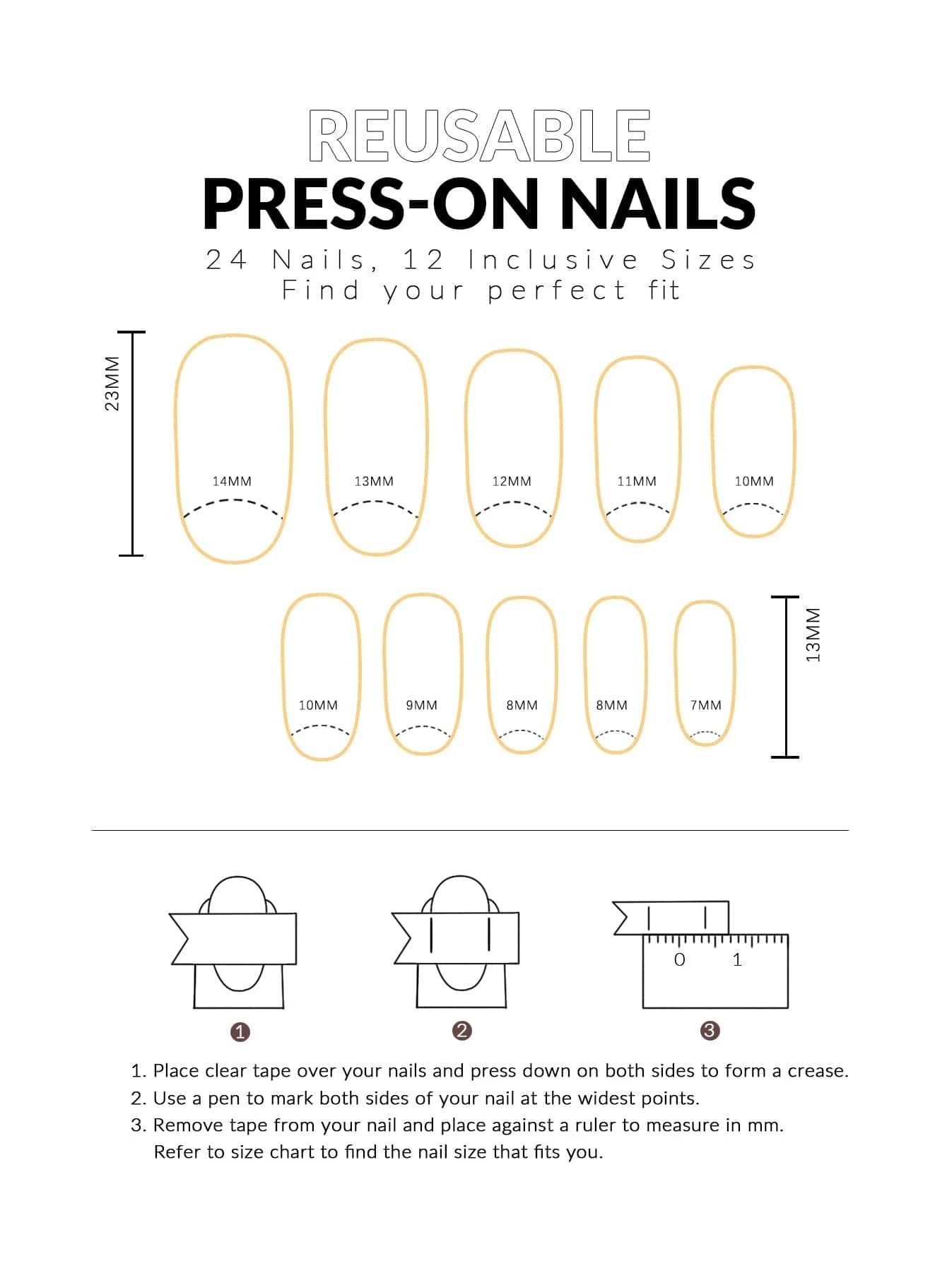 Don't Try Me 2 Long Square Beige Glossy Press On Nails