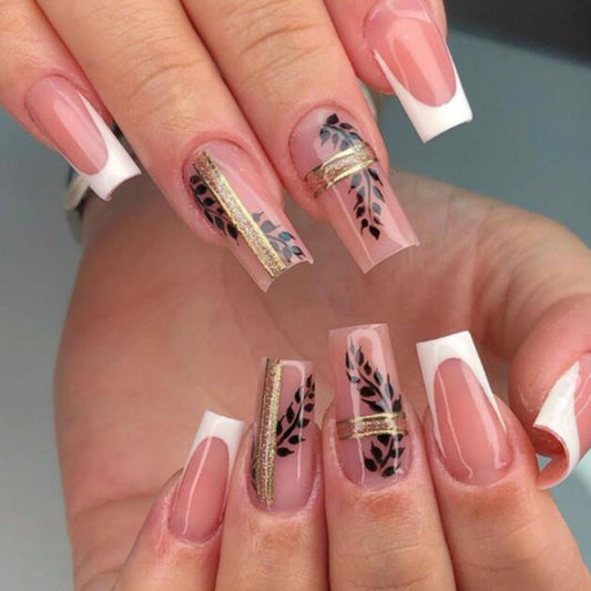 Discussing Medium Square White French Tips Press On Nails